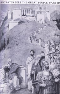Socrates Sees the Great People Pass By by Charles Mills Sheldon